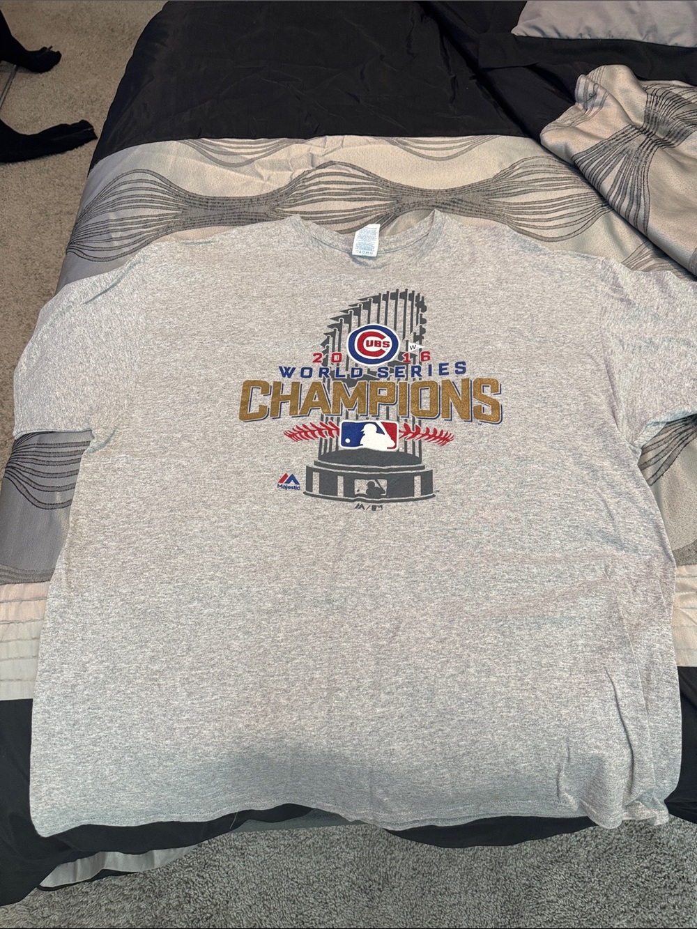2016 World Series Champions Gray T-Shirt - MLB